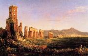 Thomas Cole Aqueduct near Rome USA oil painting reproduction